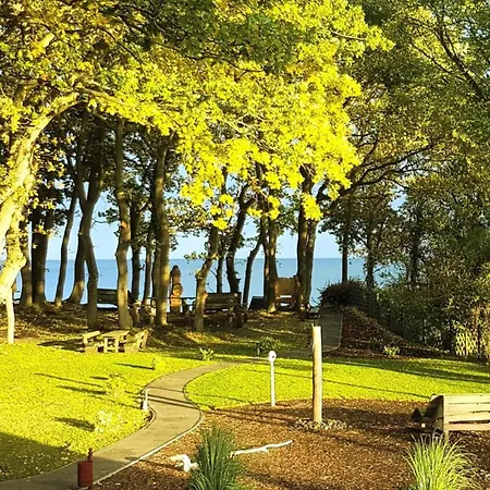 Апартаменты Traumhaftes In Exklusiver Lage - Odins Blick 16 - Privatstrand, Gartenanlage, Sauna Лоббе