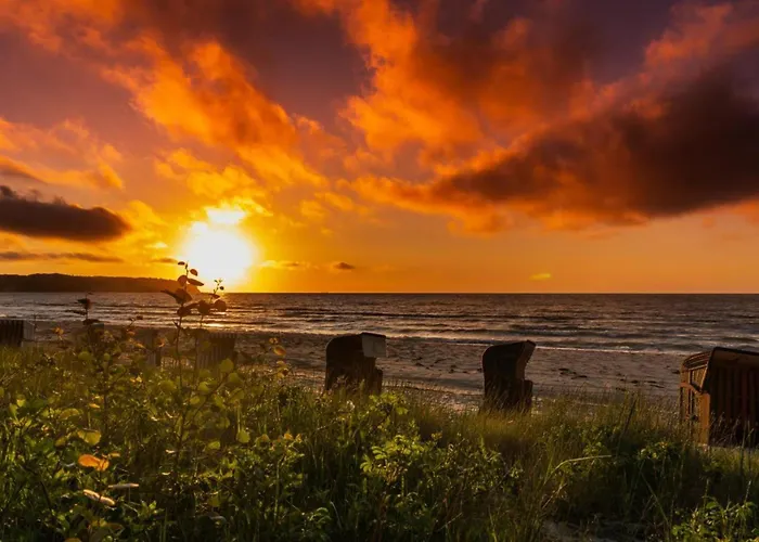 Traumhaftes In Exklusiver Lage - Odins Blick 16 - Privatstrand, Gartenanlage, Sauna Daire Lobbe